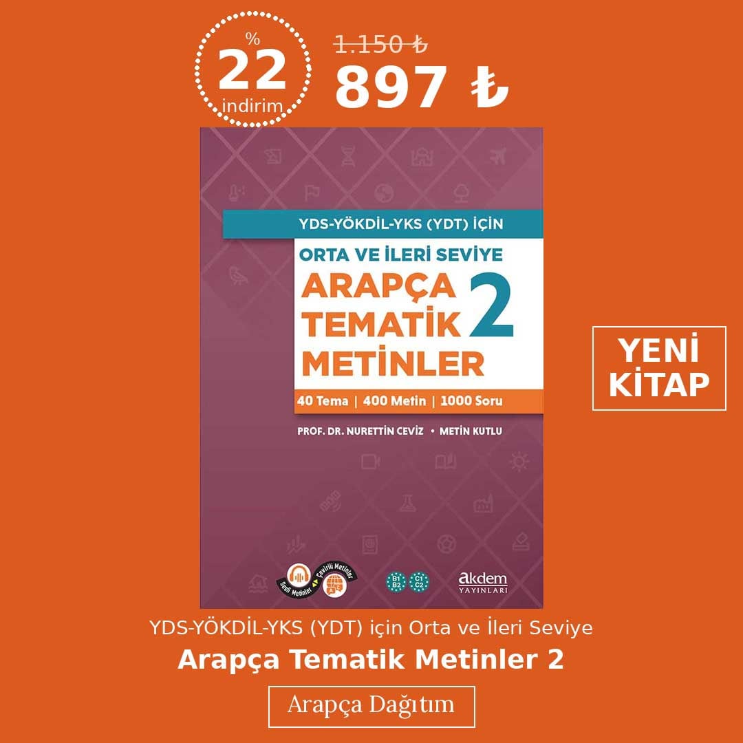 Orta ve İleri Seviye Arapça Tematik Metinler 2